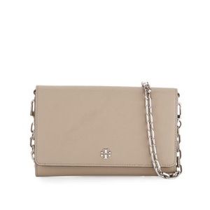 Tory Burch Robinson Wallet On A Chain Crossbody